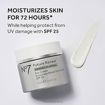 Amazon.com: No7 Future Renew Damage Reversal Face Cream with SPF